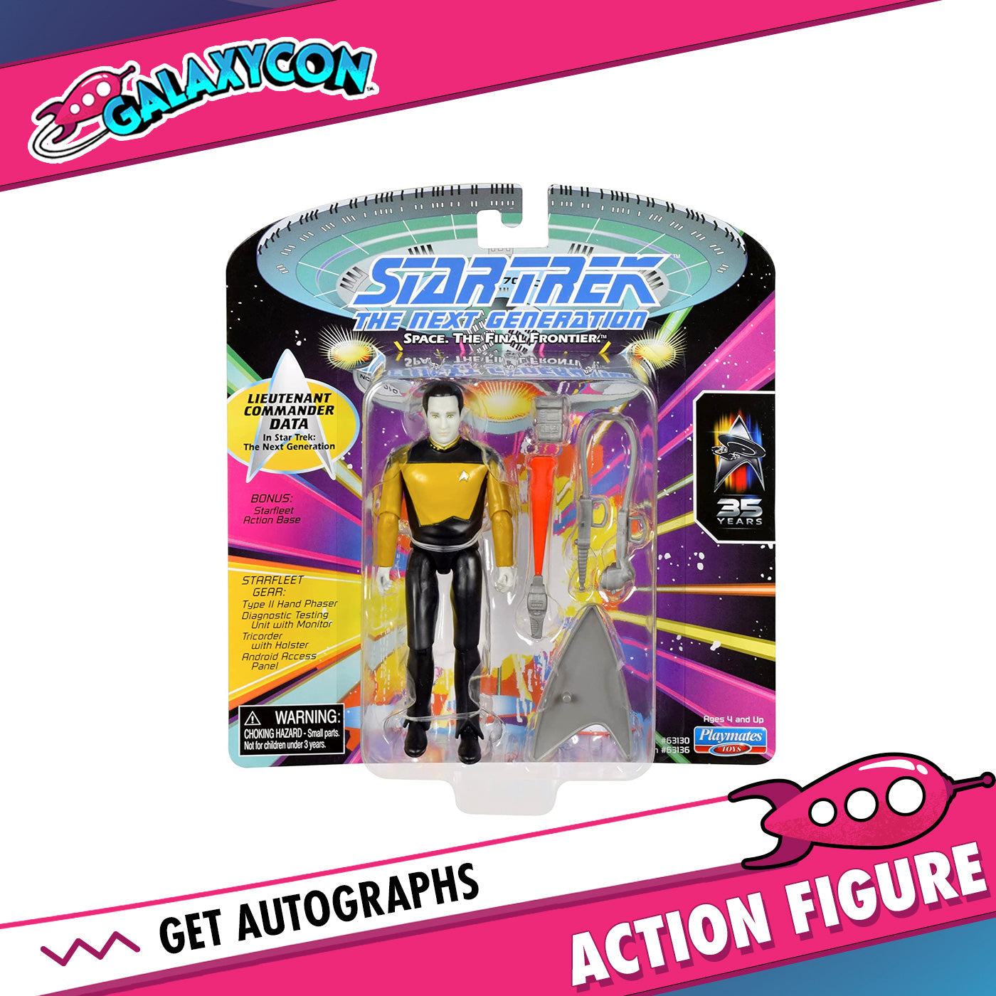Brent Spiner: Autograph Signing on an Action Figure, November 5th