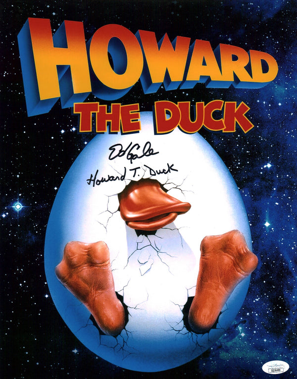 Ed Gale Howard the Duck 11x14 Signed Photo Poster JSA Certified Autograph