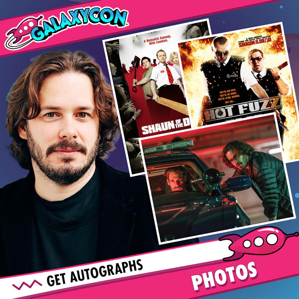 Edgar Wright: Autograph Signing on Photos, June 30th