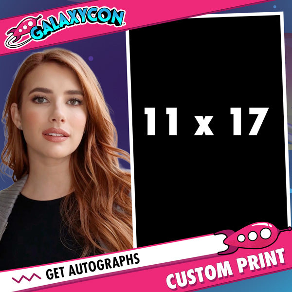 Emma Roberts: Send In Your Own Item to be Autographed, SALES CUT OFF 11/20/2026