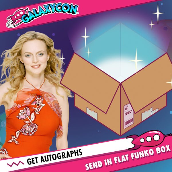 Heather Graham: Send In Your Own Item to be Autographed, SALES CUT OFF 11/20/26