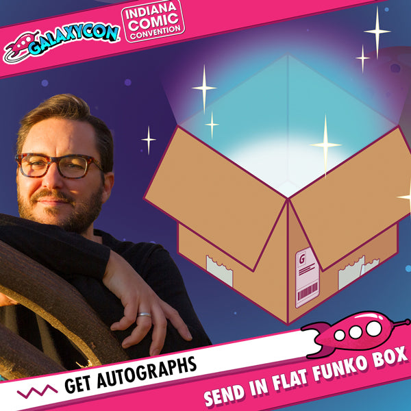 Wil Wheaton: Send In Your Own Item to be Autographed, SALES CUT OFF 2/25/24 Wil Wheaton Indiana Comic Con