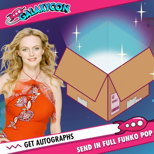 Heather Graham: Send In Your Own Item to be Autographed, SALES CUT OFF 11/20/26