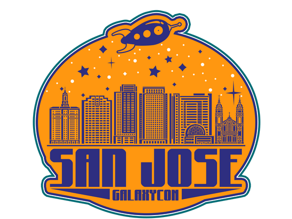 San Jose GalaxyCon City Skyline Enamel Pin