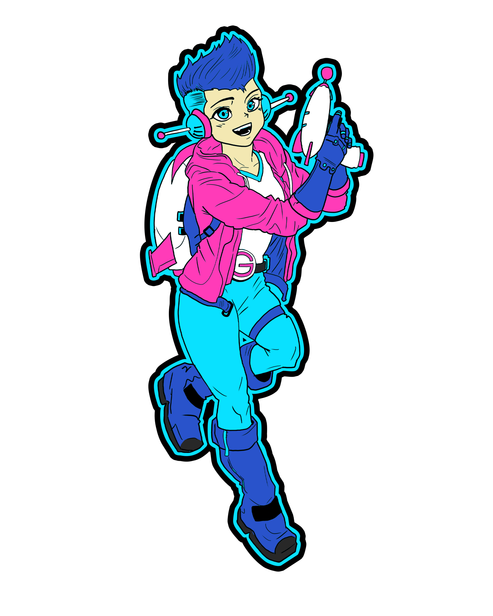 Animate! Enamel Pins