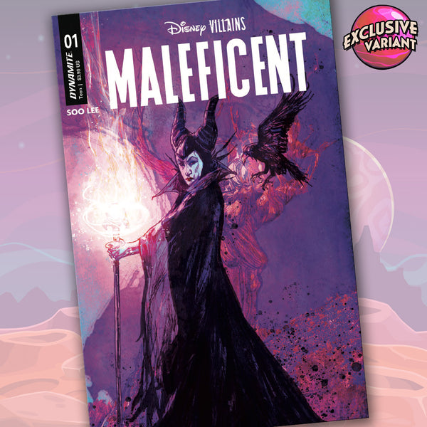 Disney Villains Maleficent #1 GalaxyCon Exclusive Gaydos Variant Comic Book