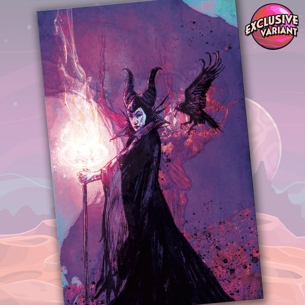 Disney Villains Maleficent #1 GalaxyCon Exclusive Gaydos Virgin Variant Comic Book