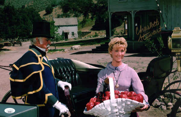 Charlotte Stewart Little House on the Prairie 11x17  Signed Poster JSA Certified Autograph