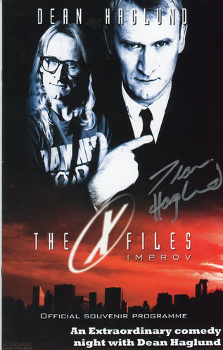 Dean Haglund The X Files Improve Programme Signed JSA Certified Autograph