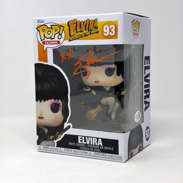 Cassandra Peterson Signed Elvira Mistress of the Dark #93 Funko Pop