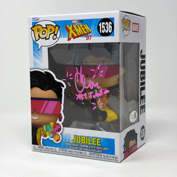 Holly Chou Marvel X-MEN Jubilee #1536 Signed Funko Pop