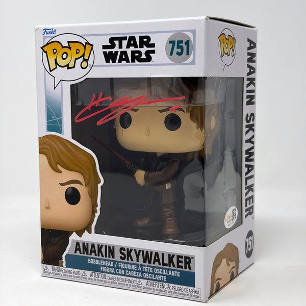 Hayden Christensen Anakin Skywalker #751 Signed Funko Pop