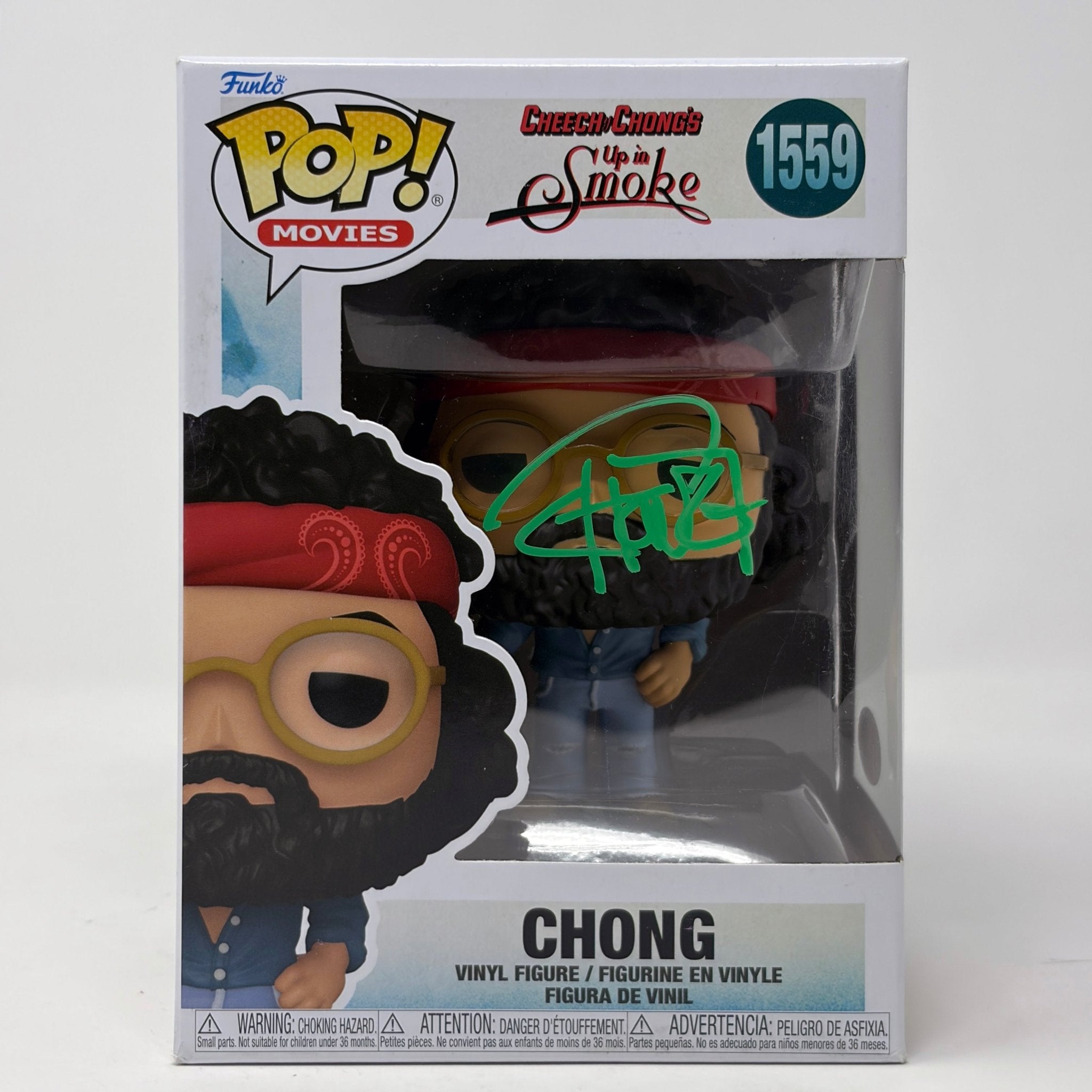 Tommy Chong Up in Smoke #1559 Signed Funko Pop