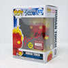 Brian Austin Green Marvel Fantastic 4 Human Torch #572 Glow in the Dark Exclusive Signed Funko Pop