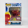 Brian Austin Green Marvel Fantastic 4 Human Torch #572 Glow in the Dark Exclusive Signed Funko Pop