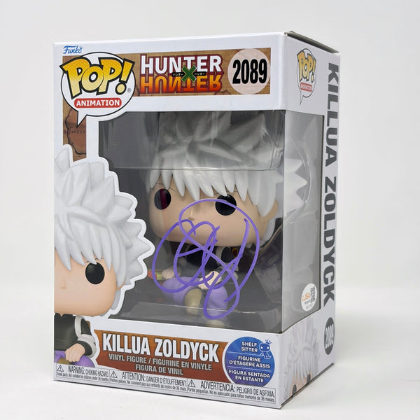 Cristina Vee Hunter X Hunter Killua Zoldyck #2089 Signed Funko Pop JSA Certified Autograph