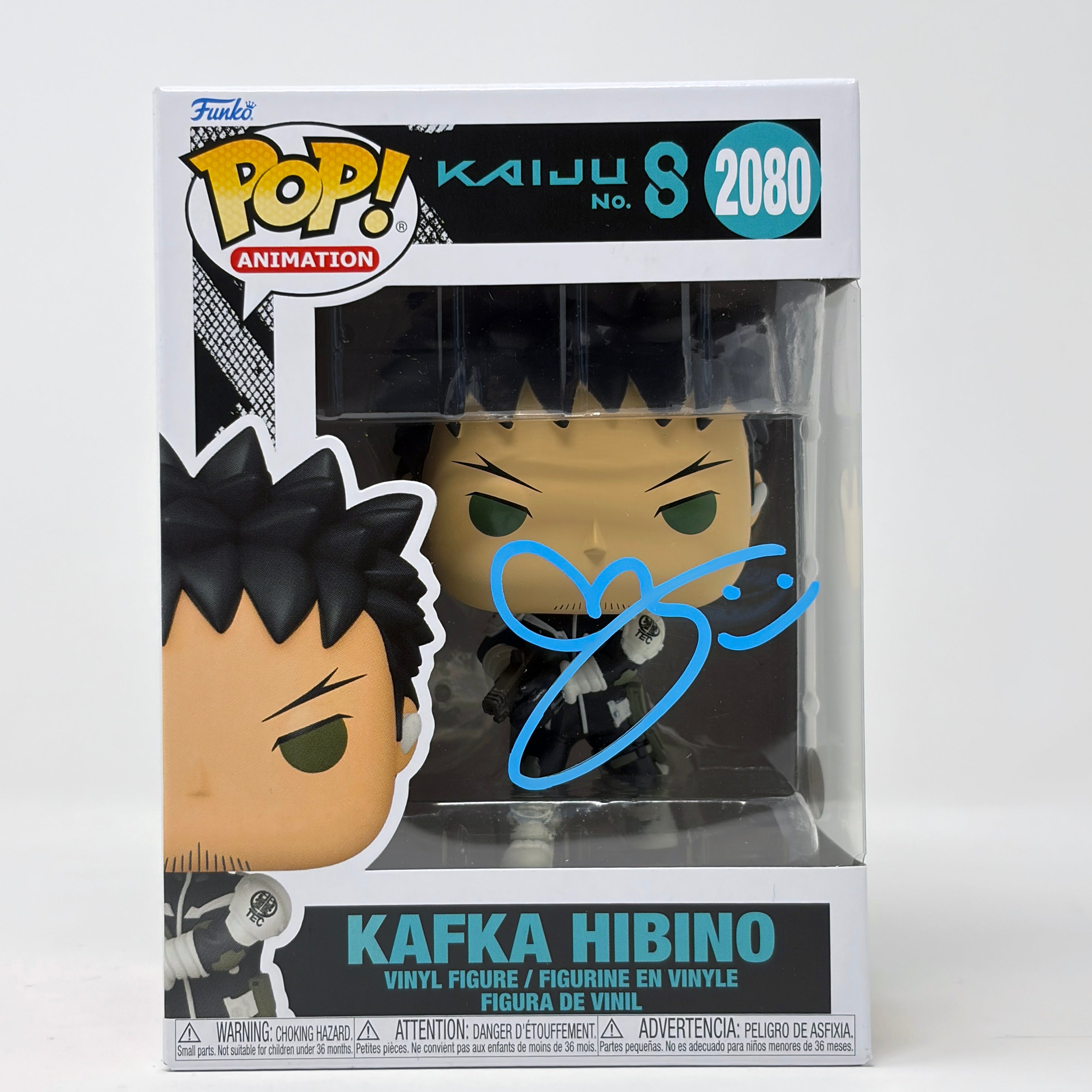 Nazeeh Tarsha Karka Hibino Kaiju No. 8 #2080 Signed Funko Pop