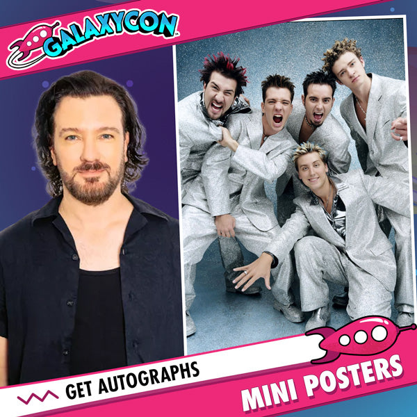 JC Chasez: Autograph Signing on Mini Posters, June 30th