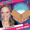 Jen Taylor: Send In Your Own Item to be Autographed, SALES CUT OFF 11/20/26