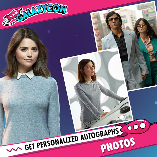 Jenna Coleman: Autograph Signing on Photos, November 27