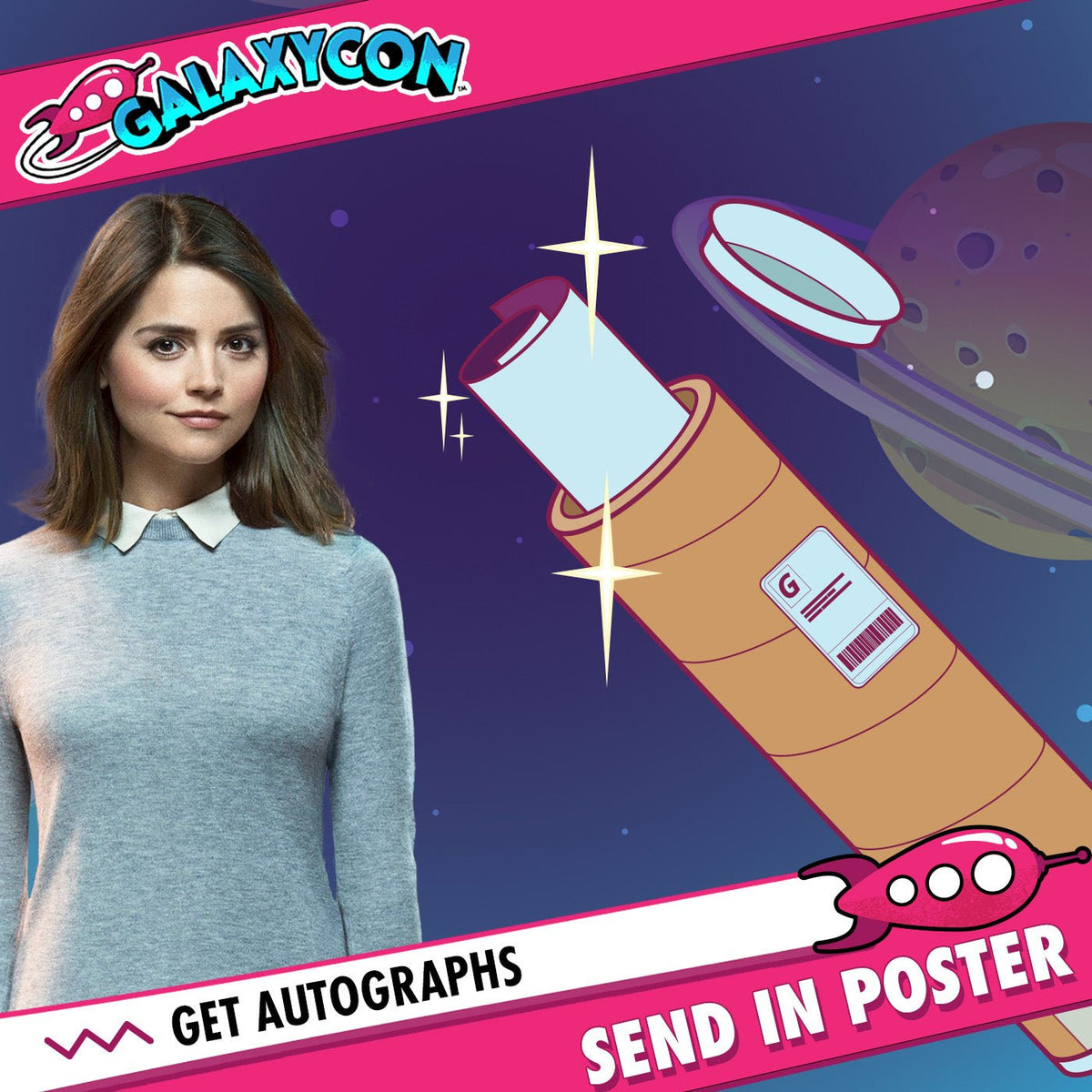 Jenna Coleman: Send In Your Own Item to be Autographed, SALES CUT OFF 11/20/26