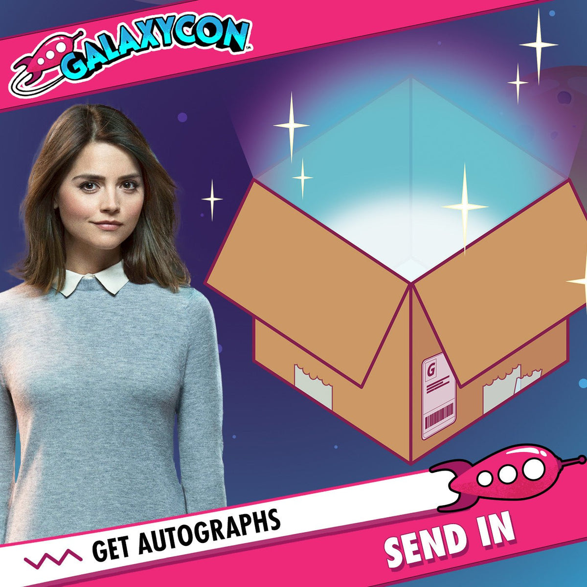 Jenna Coleman: Send In Your Own Item to be Autographed, SALES CUT OFF 11/20/26