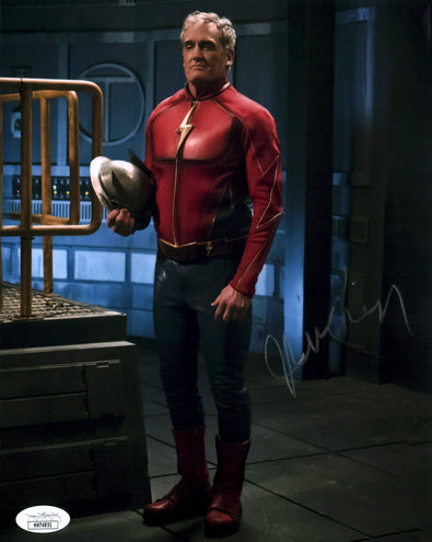 John Wesley Shipp The Flash 8x10 Signed Photo JSA Certified Autograph