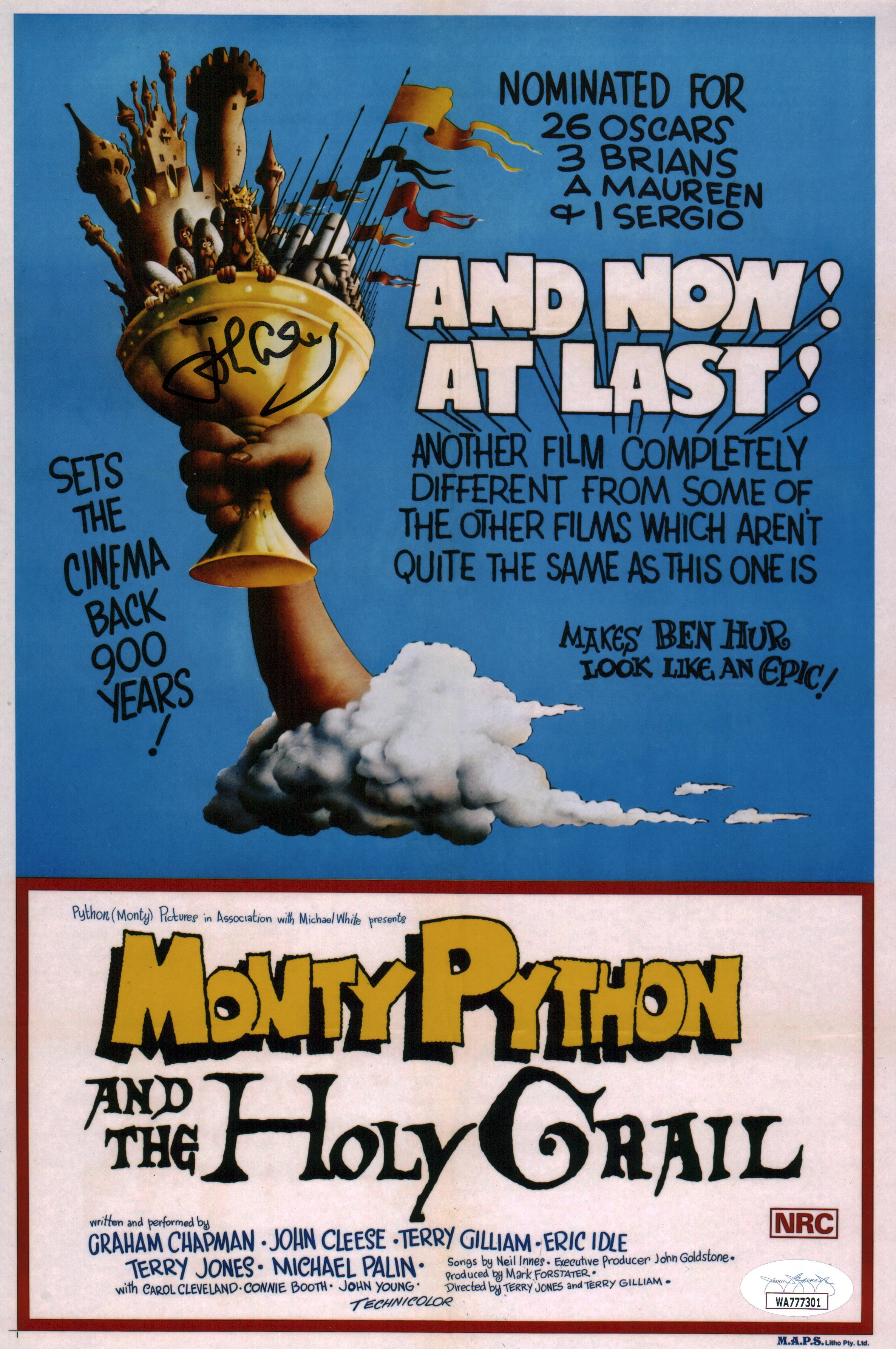 Monty Python And The Holy Grail Movie Poster