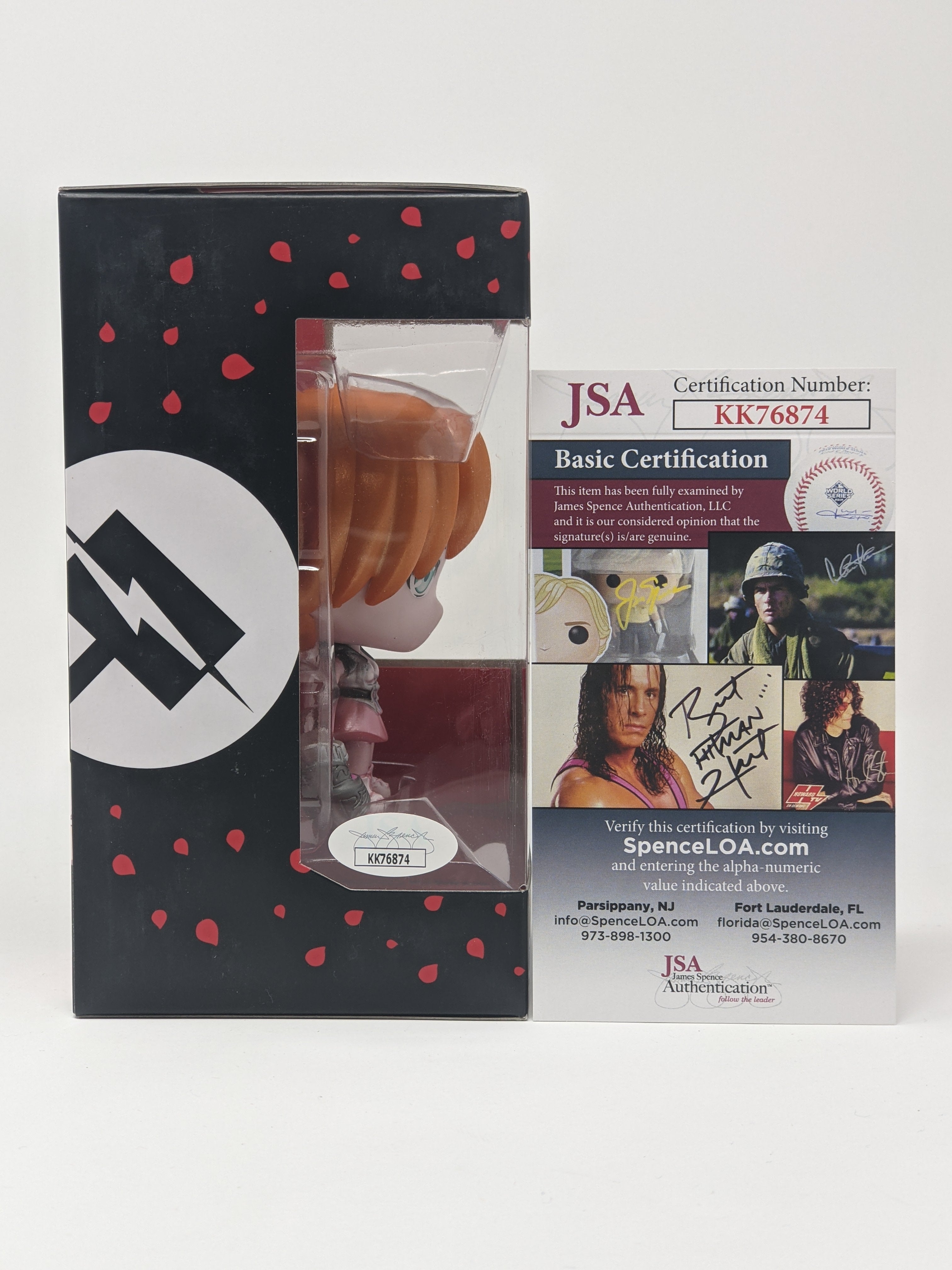 Samantha Ireland RWBY Nora Valkyrie Signed JSA Exclusive Jazwares Vinyl Figure
