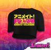 Animate! Kanji Crop Top GalaxyCon