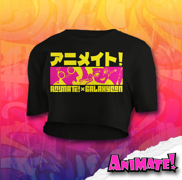Animate! Kanji Crop Top GalaxyCon