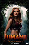 Karen Gillan Jumanji 11x17 Signed Photo Poster JSA Certified Autograph