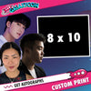 K-POP Demon Hunters Trio: Send In Your Own Item to be Autographed, SALES CUT OFF 11/20/26