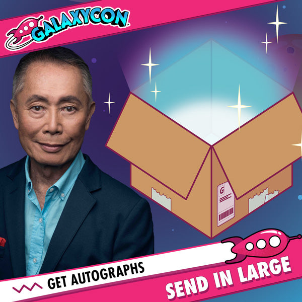 George Takei: Send In Your Own Item to be Autographed, SALES CUT OFF 11/10/24