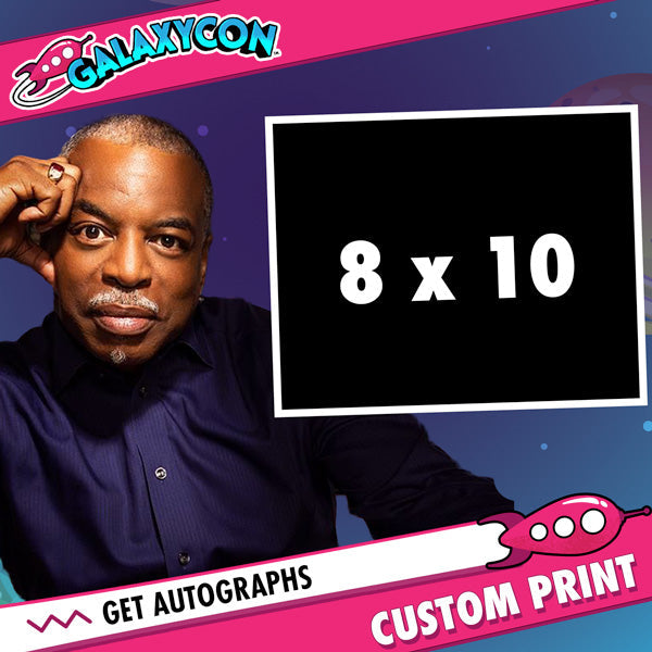 LeVar Burton: Send In Your Own Item to be Autographed, SALES CUT OFF 11/5/23