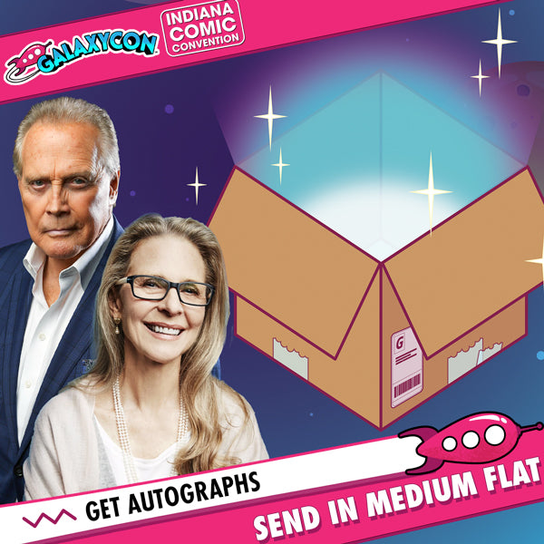 Lee Majors & Lindsay Wagner: Send In Your Own Item to be Autographed, SALES CUT OFF 2/25/24