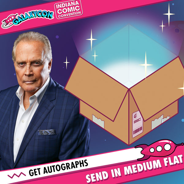 Lee Majors: Send In Your Own Item to be Autographed, SALES CUT OFF 2/25/24