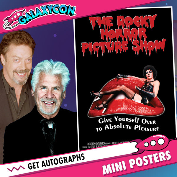 Tim Curry & Barry Bostwick: Duo Autograph Signing on Mini Posters, May 9th