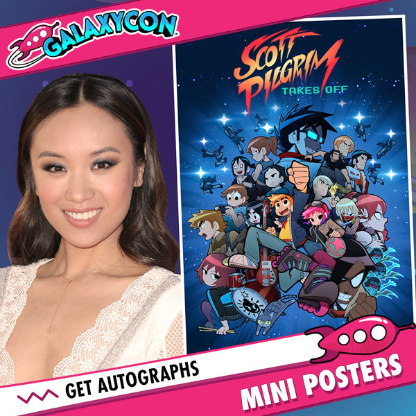 Ellen Wong: Autograph Signing on Mini Posters, July 4th Ellen Wong GalaxyCon Raleigh