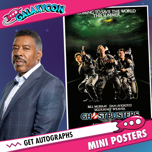 Ernie Hudson: Autograph Signing on Mini Posters, November 21st