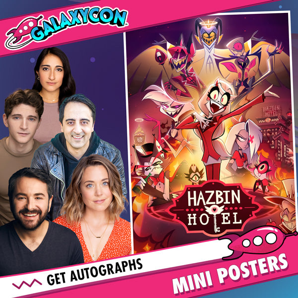 Hazbin Hotel: Cast Autograph Signing on Mini Posters, May 9th