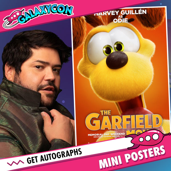 Harvey Guillén: Autograph Signing on Mini Posters, July 4th