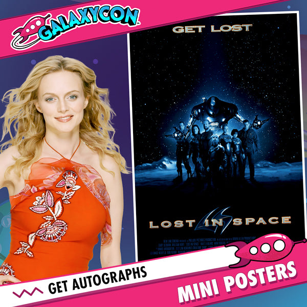 Heather Graham: Autograph Signing on Mini Posters, November 27th