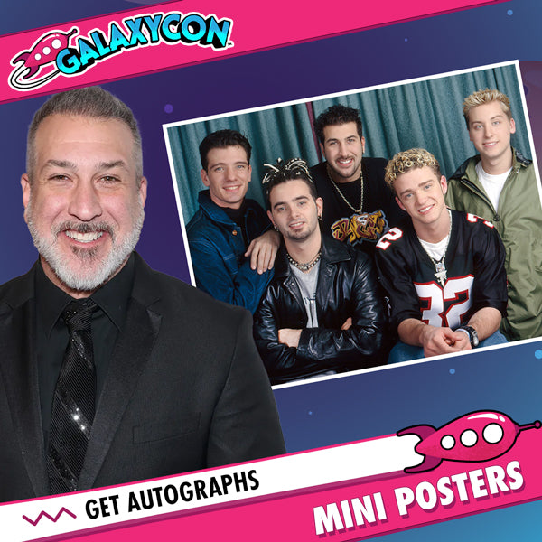Joey Fatone: Autograph Signing on Mini Posters, May 9th