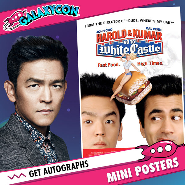 John Cho: Autograph Signing on Mini Posters, July 4th