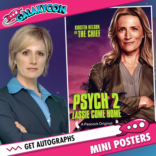 Kirsten Nelson: Autograph Signing on Mini Posters, May 9th