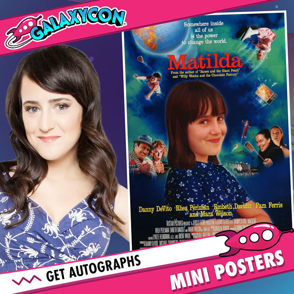 Mara Wilson: Autograph Signing on Mini Posters, May 9th