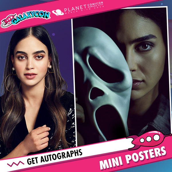 Melissa Barrera: Autograph Signing on Mini Posters, February 22nd