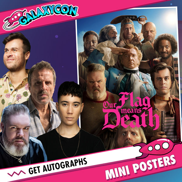 Our Flag Means Death: Cast Autograph Signing on Mini Posters, July 4th