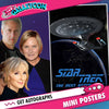 Star Trek: TNG: Trio Autograph Signing on Mini Posters, July 28th
